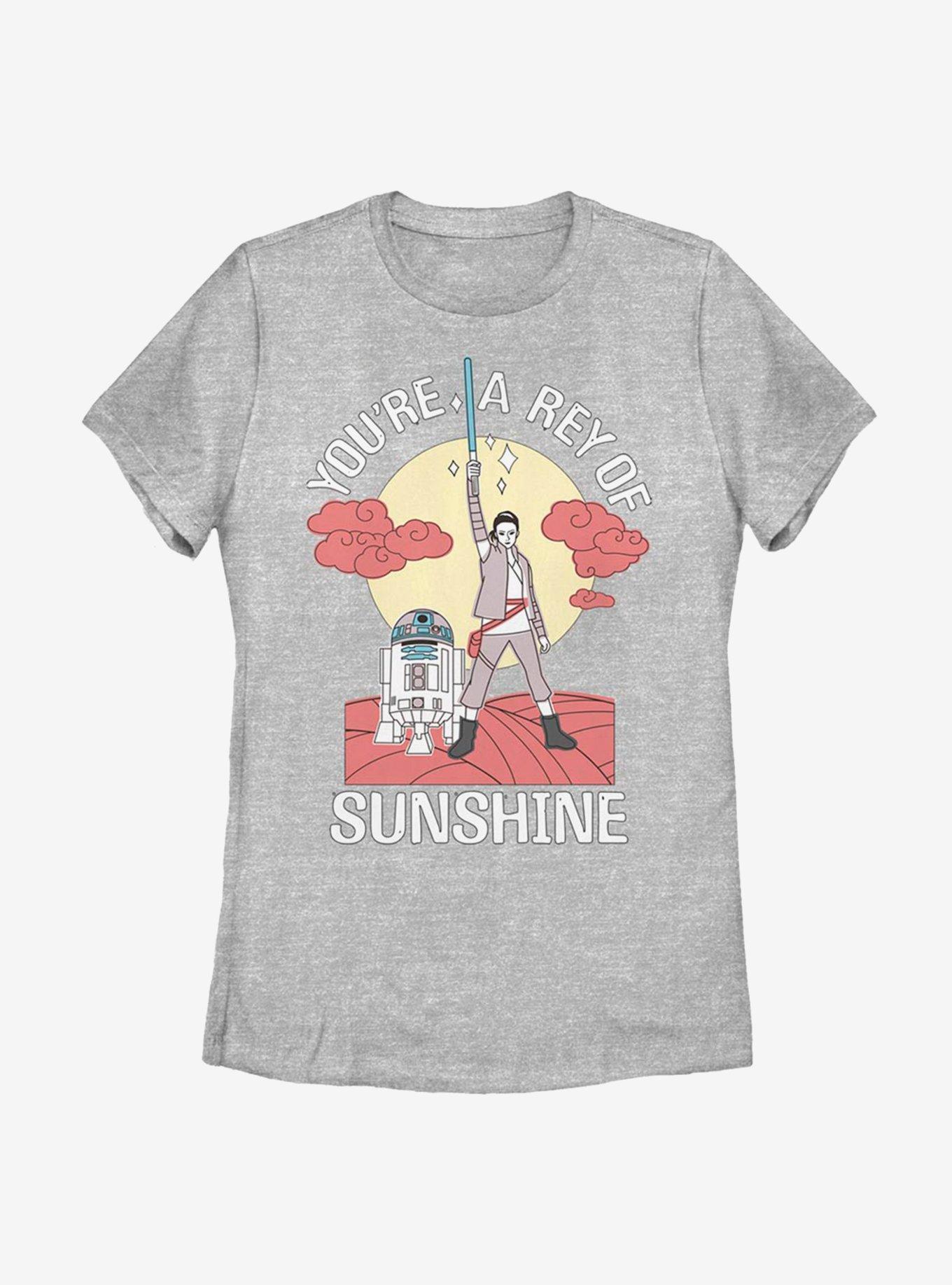 Star Wars Episode VIII: The Last Jedi Rey Of Sun Womens T-Shirt, , hi-res