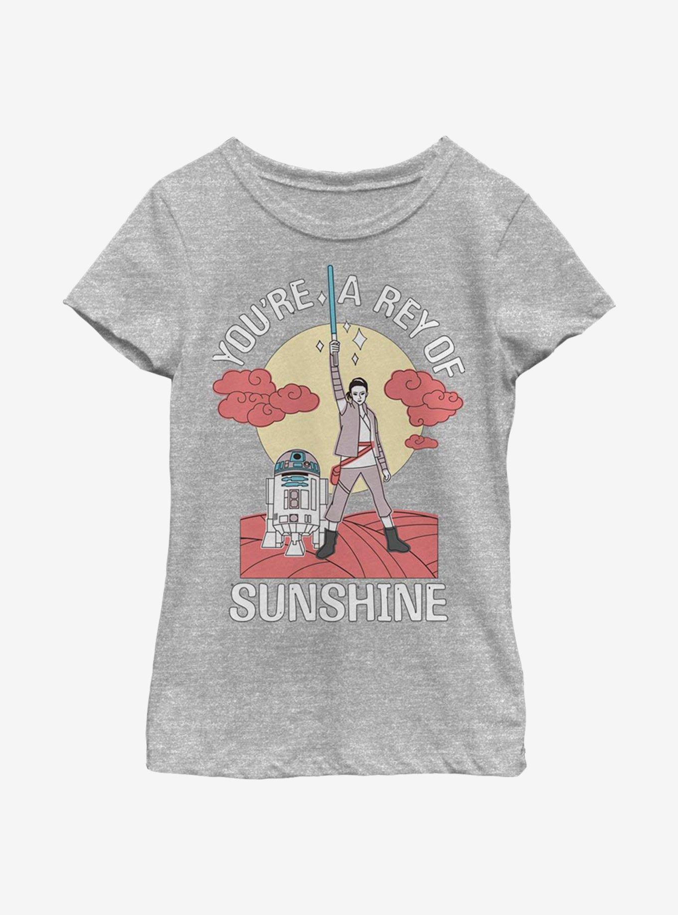 Star Wars Episode VIII: The Last Jedi Rey Of Sun Youth Girls T-Shirt, , hi-res