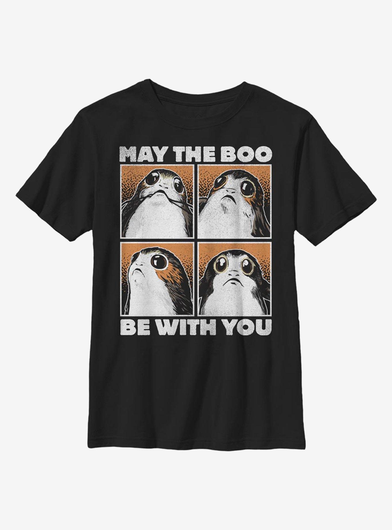 Star Wars Episode VIII: The Last Jedi Boo Porg Youth T-Shirt, , hi-res