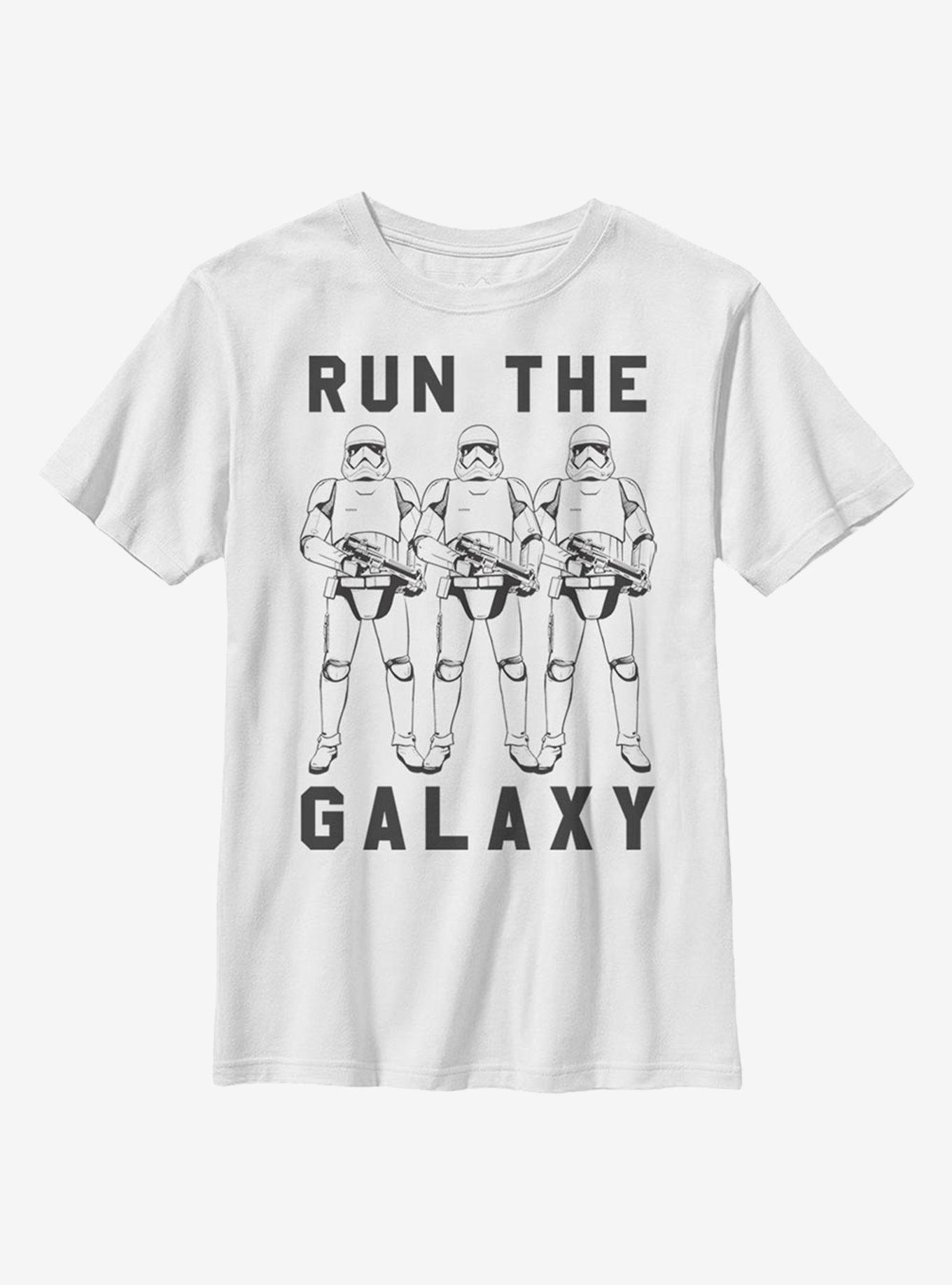 Star Wars Episode VIII: The Last Jedi Trooper Galaxy Youth T-Shirt, WHITE, hi-res