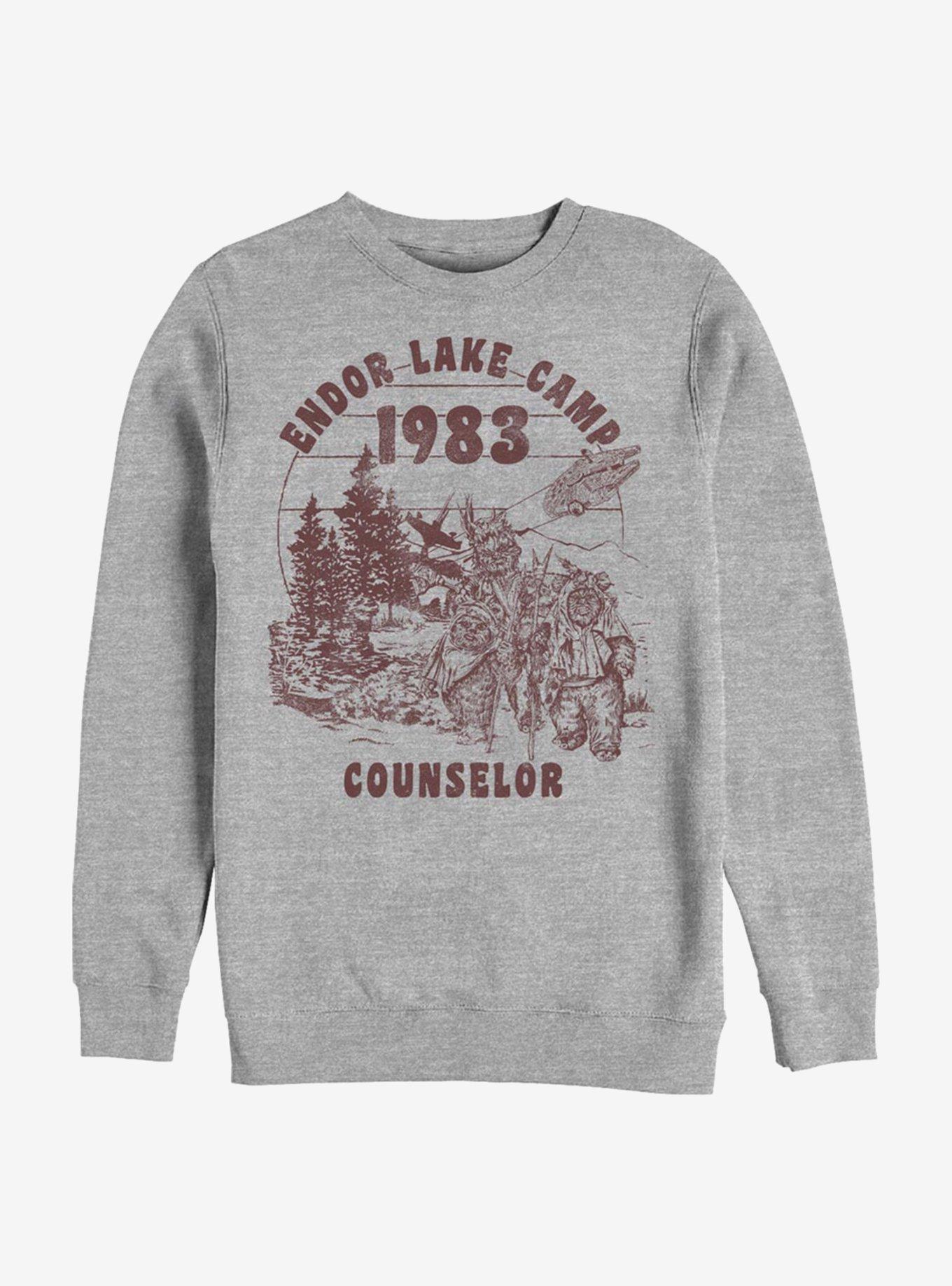 Star Wars Endor Camper Sweatshirt, ATH HTR, hi-res