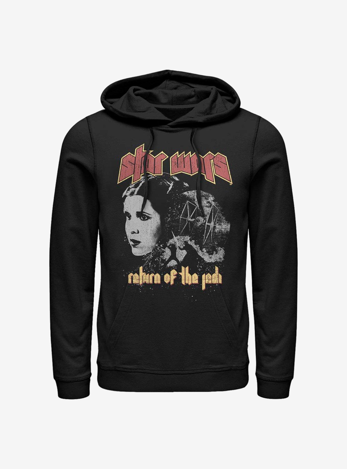 Star Wars Rock Leia Hoodie, BLACK, hi-res