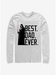 Star Wars Bestest Dad Long-Sleeve T-Shirt, WHITE, hi-res