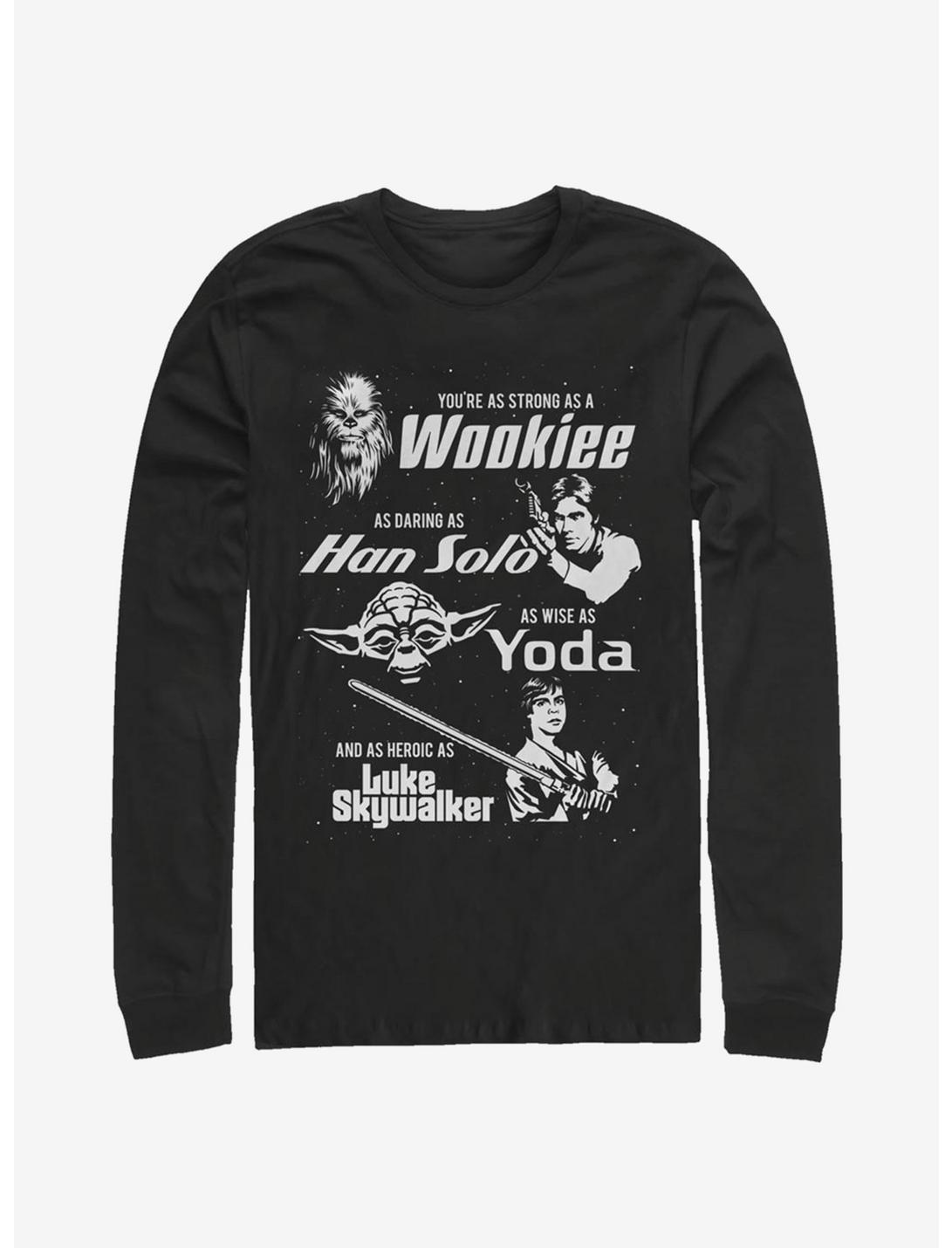 Star Wars Dad Force Long-Sleeve T-Shirt, BLACK, hi-res