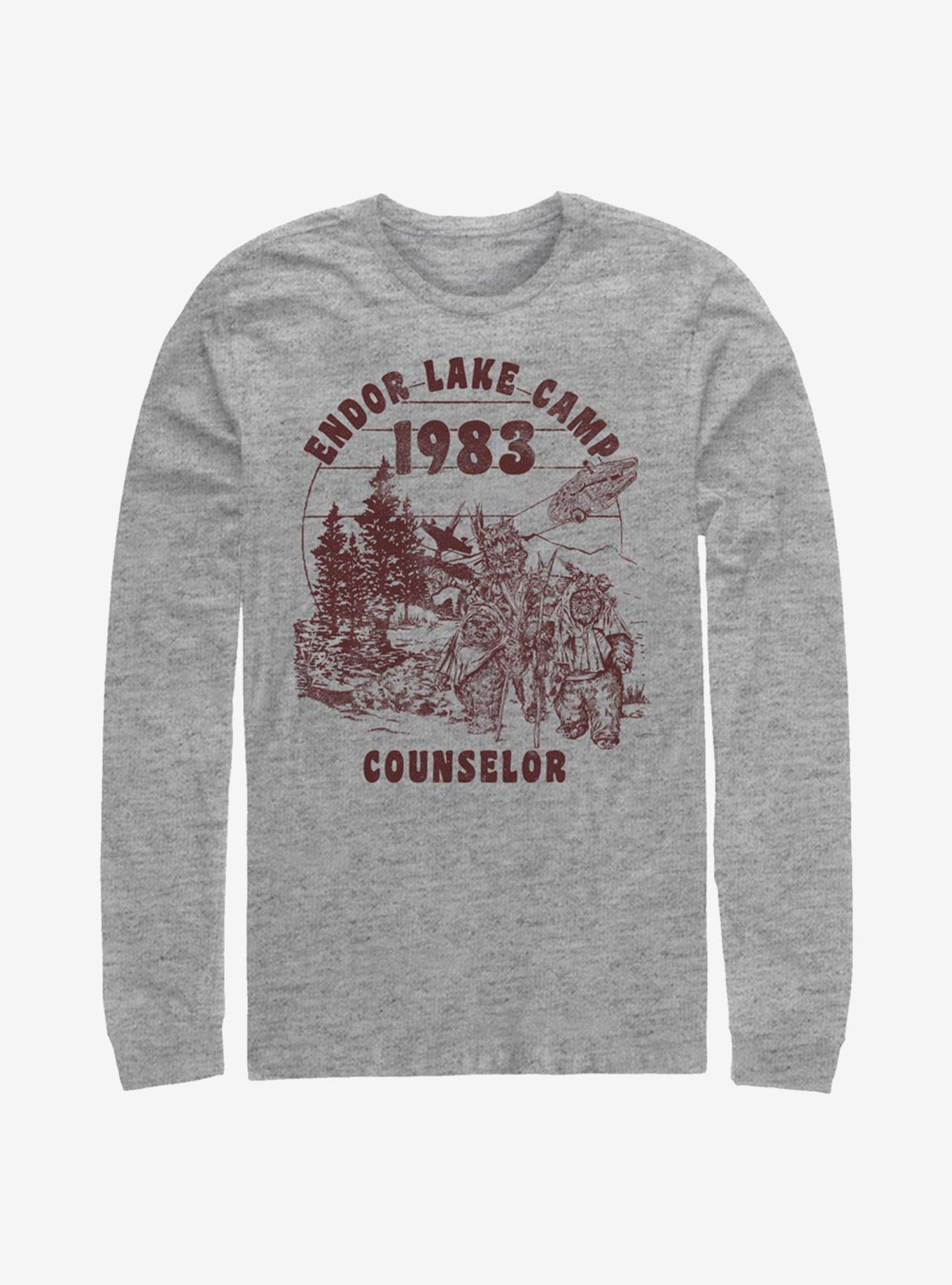 Star Wars Endor Camper Long-Sleeve T-Shirt, ATH HTR, hi-res