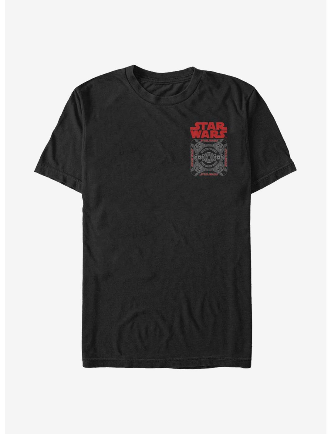 Star Wars Dark Pattern T-Shirt, BLACK, hi-res