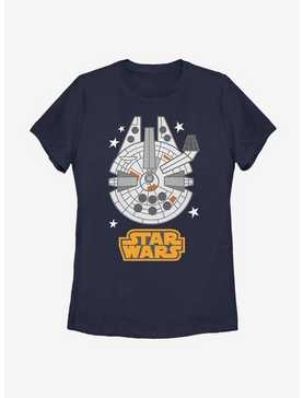 Star Wars Falcon Emoji Womens T-Shirt, , hi-res