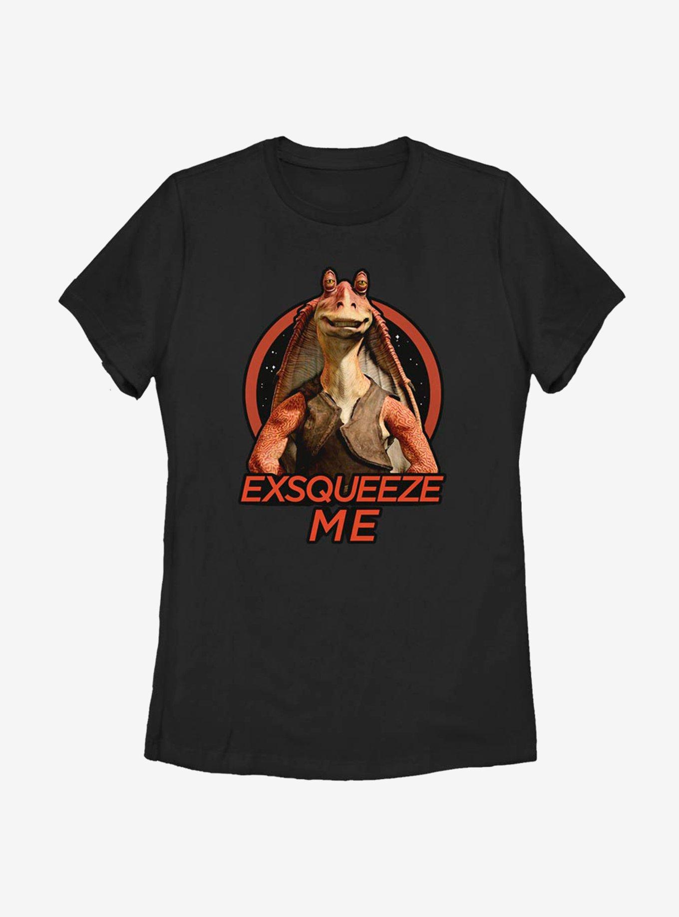 Star Wars Never Forget Jar Jar Womens T-Shirt, BLACK, hi-res