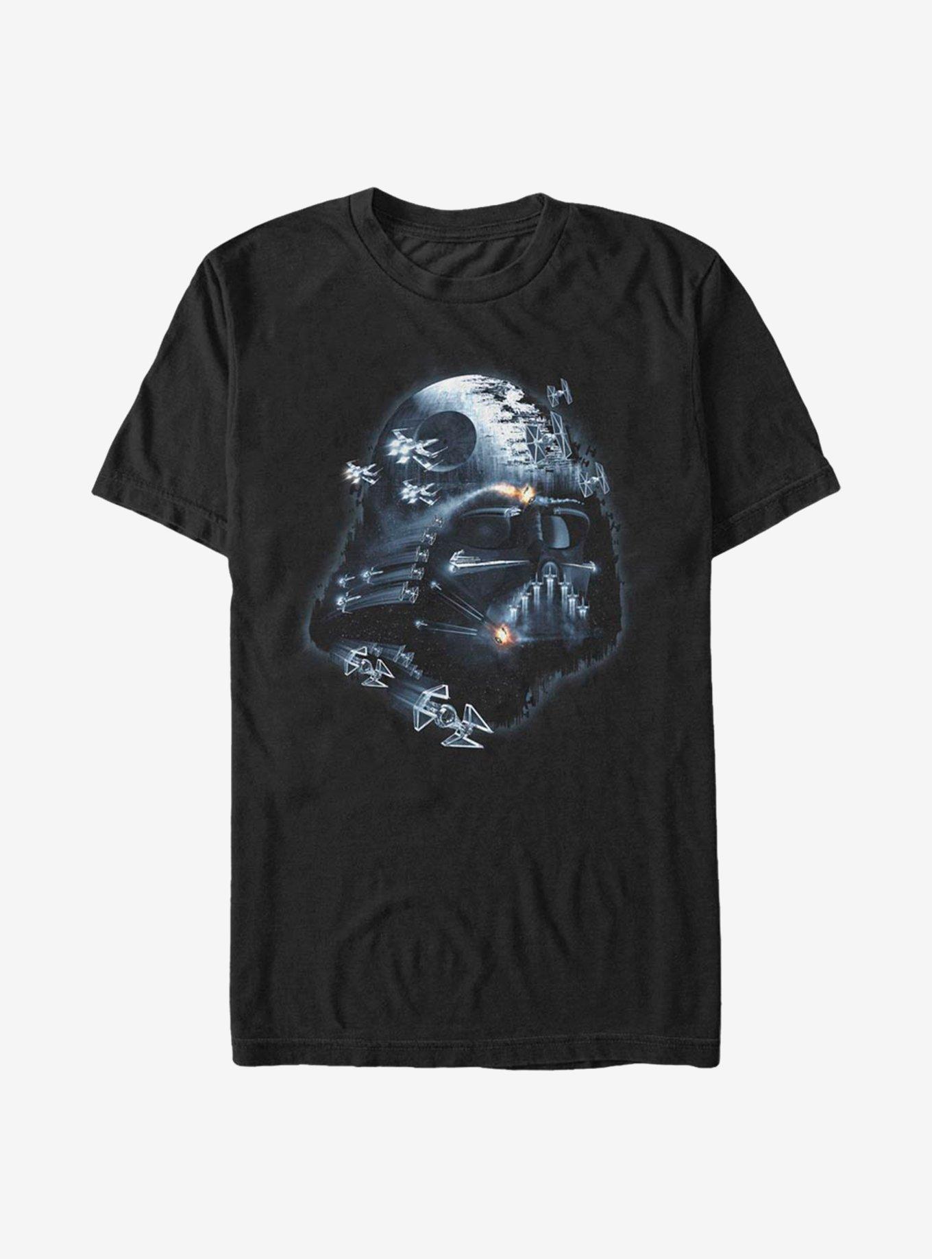 Star Wars Space N Vader T-Shirt, BLACK, hi-res