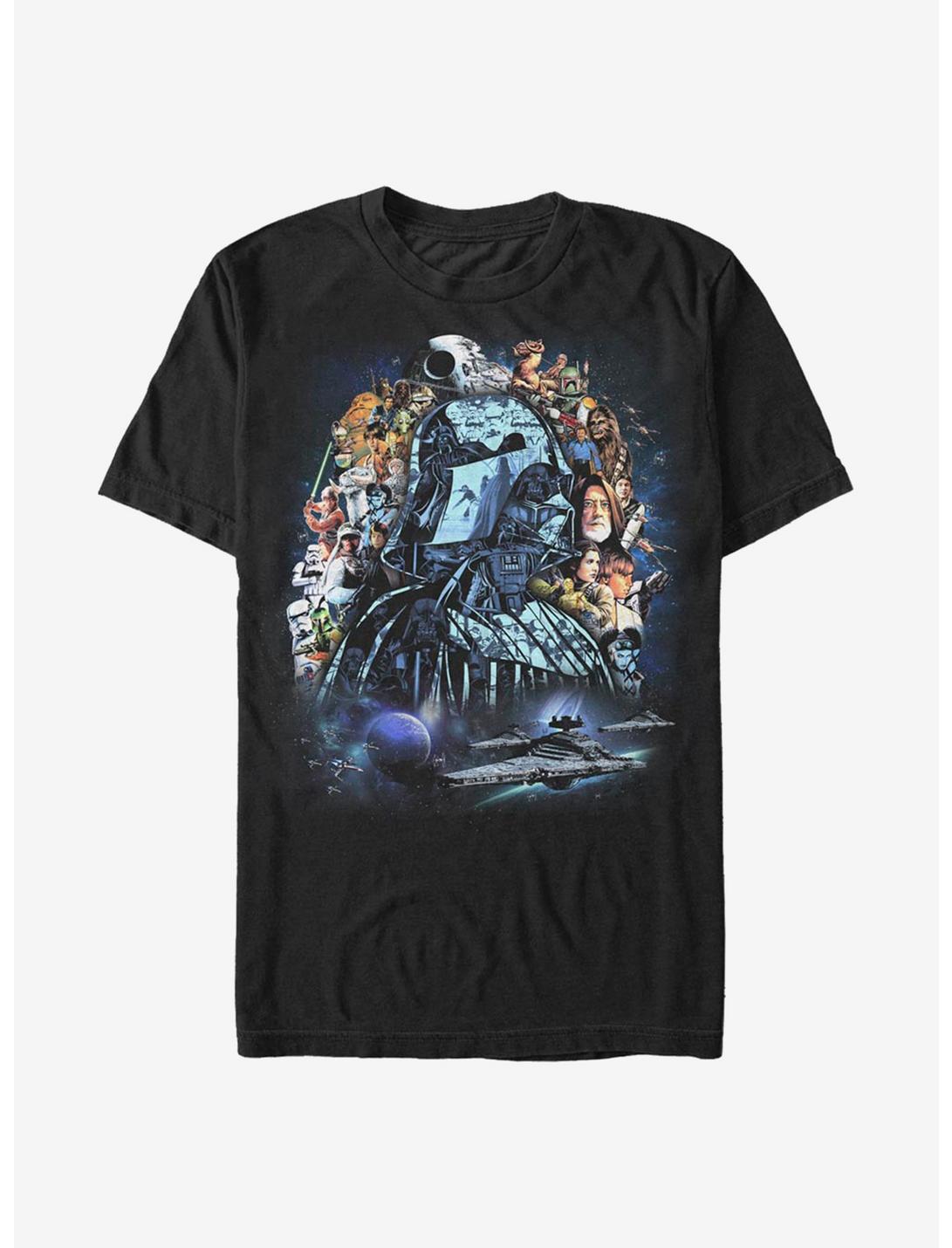 Star Wars Starwars Universe T-Shirt, BLACK, hi-res