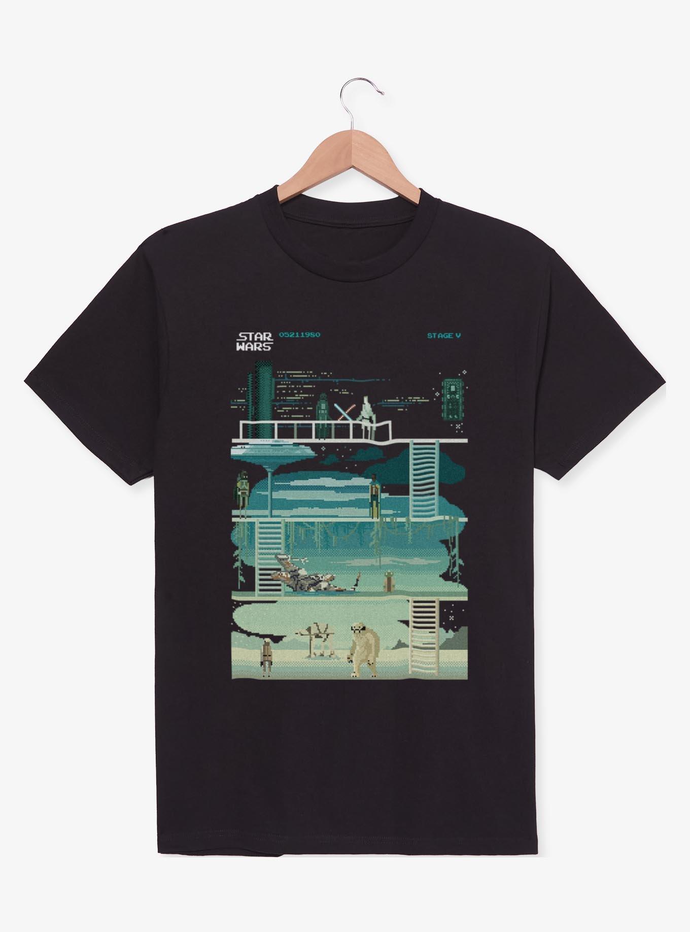 Star Wars The Empire Strikes Back 8 Bit T-Shirt