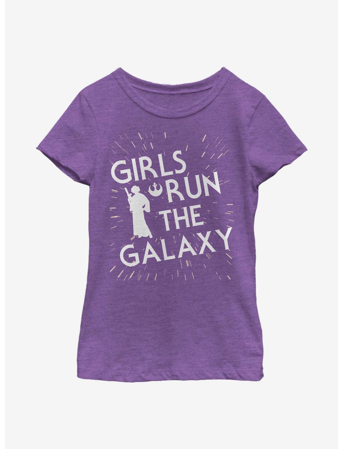 Star Wars The Rebel Girl In Me Youth Girls T-Shirt, PURPLE BERRY, hi-res