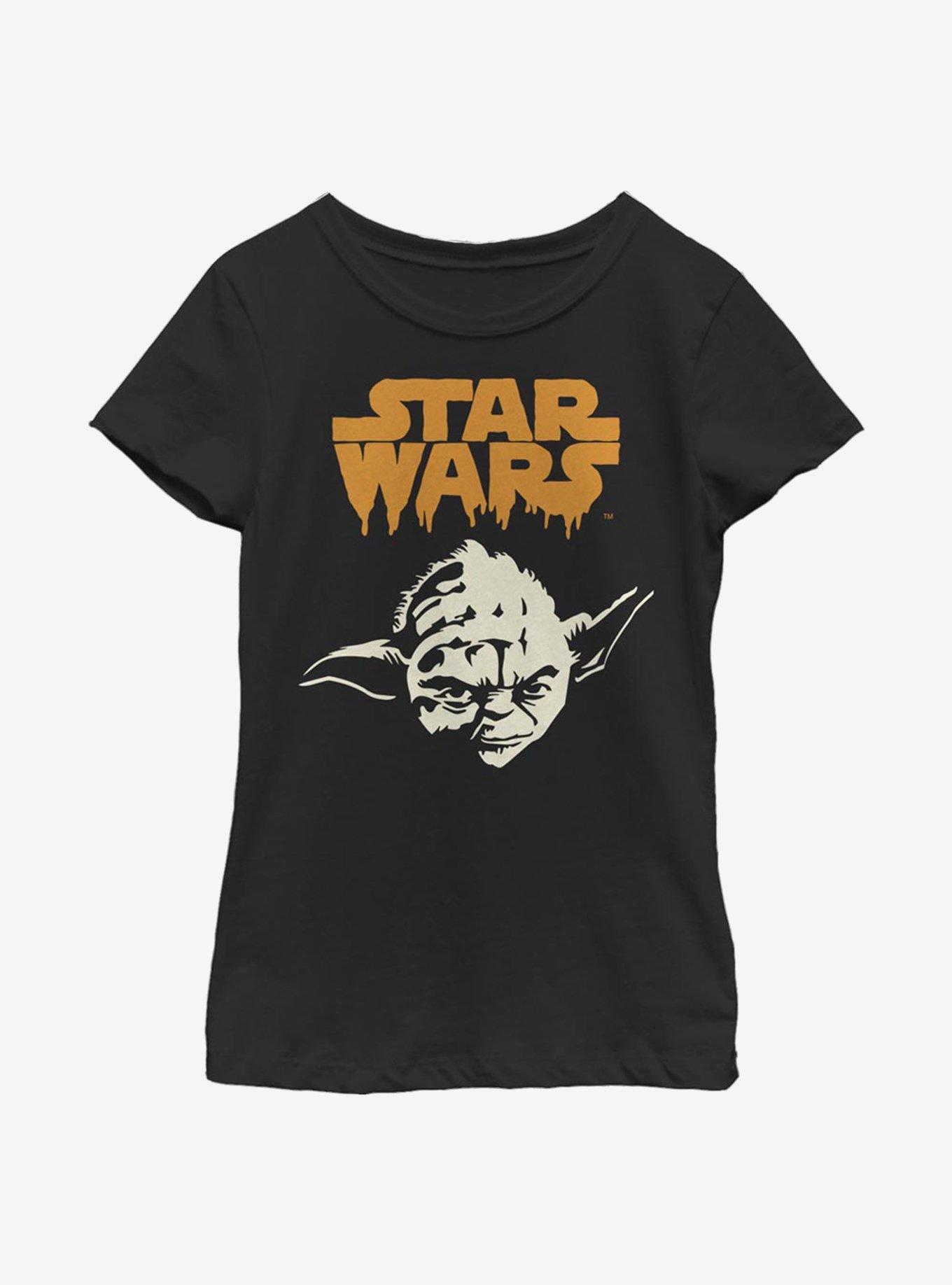 Star Wars Yoda Ghoul Youth Girls T-Shirt, , hi-res