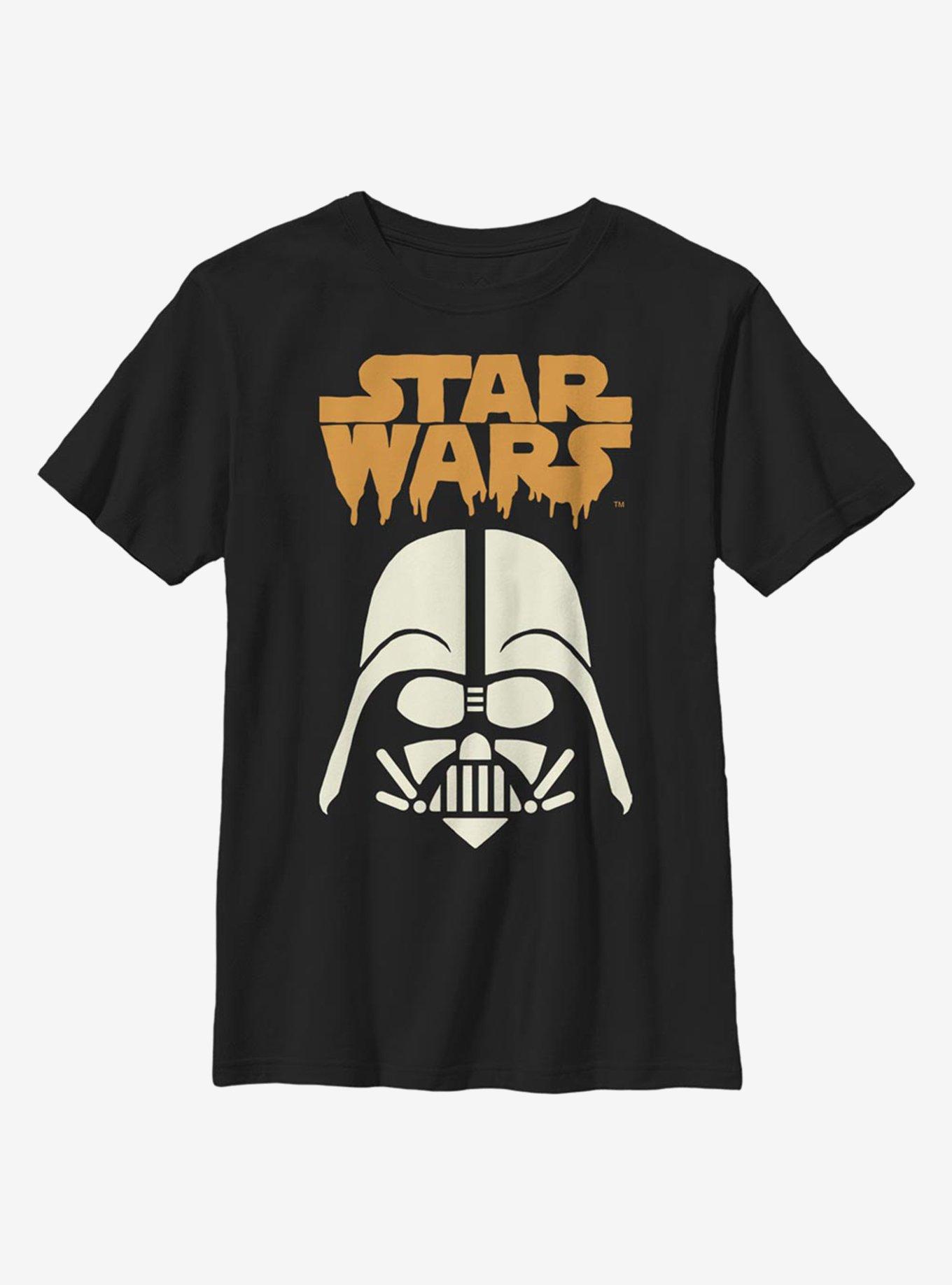 Star Wars Vader Ghoul Youth T-Shirt, BLACK, hi-res