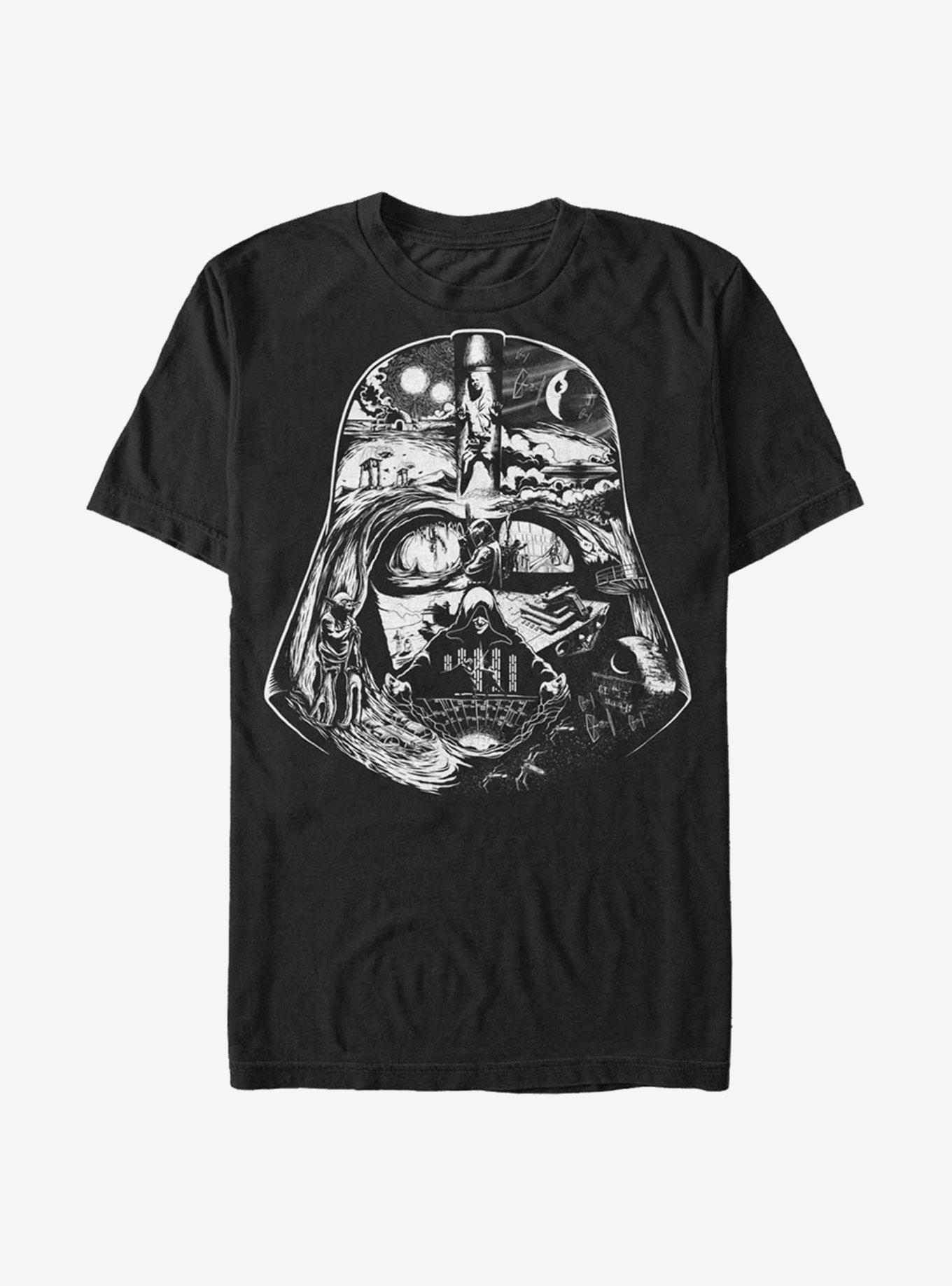 Star Wars Vader Saga T-Shirt, BLACK, hi-res