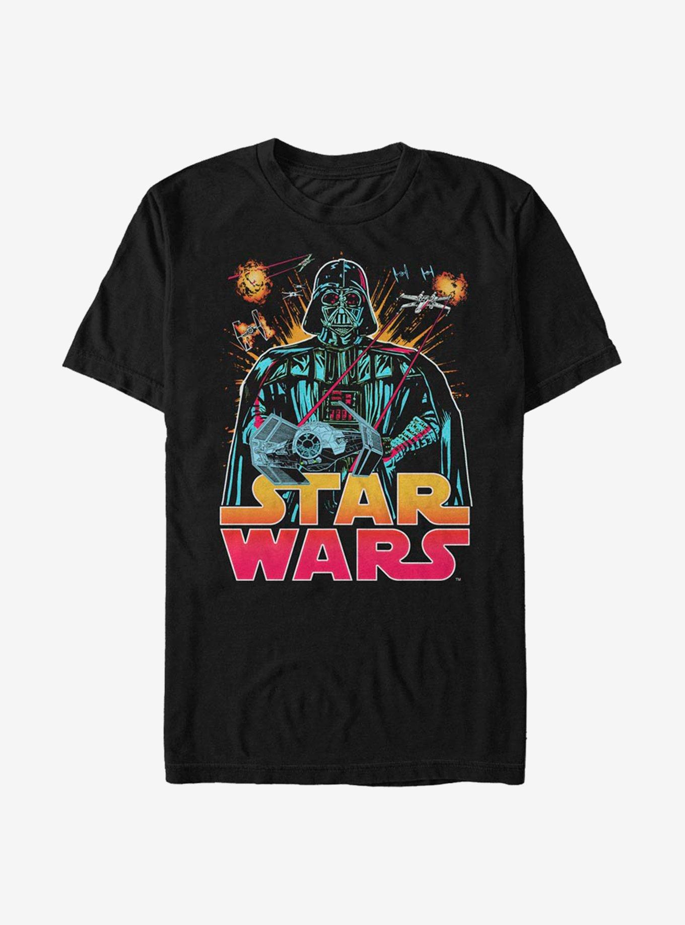 Star Wars Vader Threat T-Shirt, BLACK, hi-res