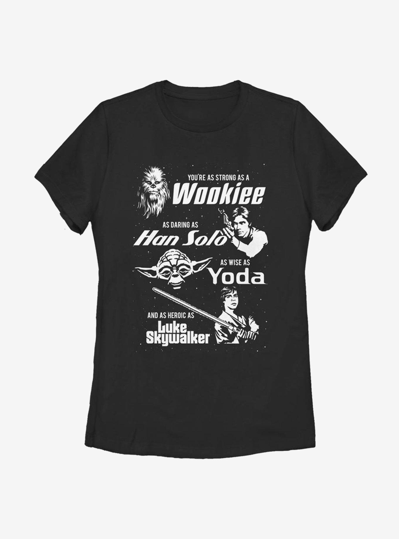Star Wars Dad Force Womens T-Shirt, BLACK, hi-res