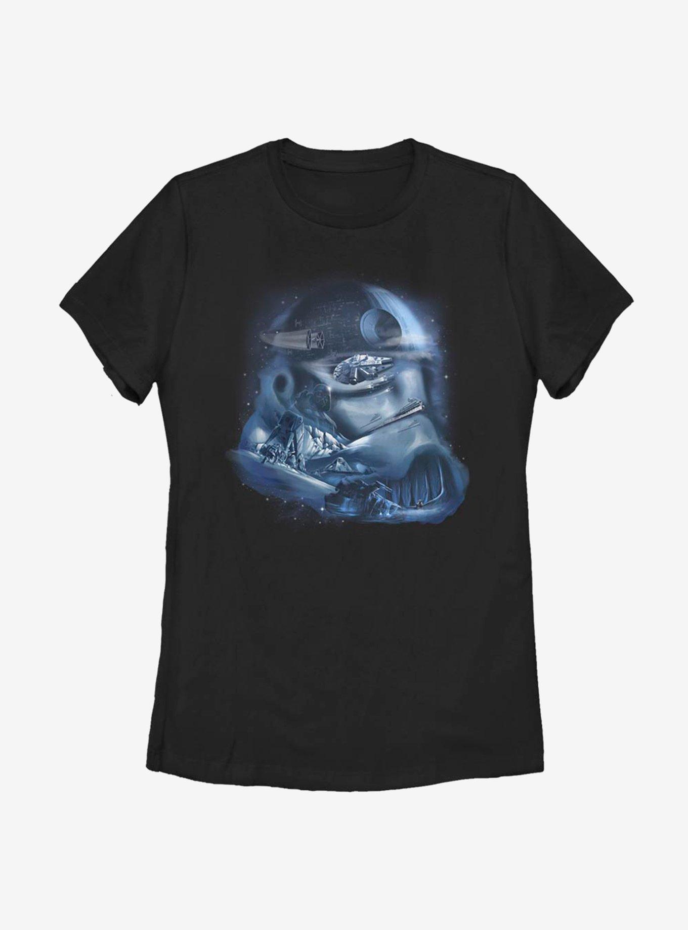 Star Wars Endless Battle Womens T-Shirt, BLACK, hi-res