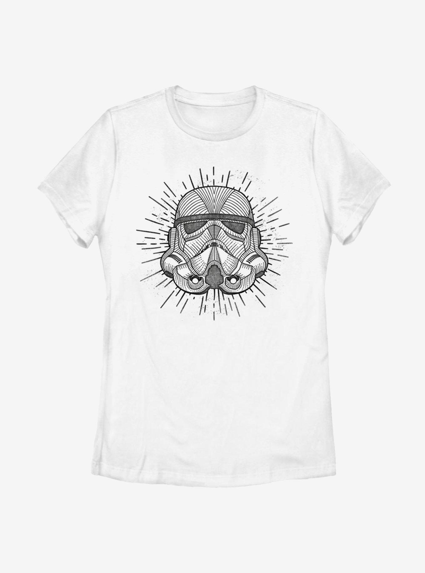 Star Wars Hipster Trooper Womens T-Shirt, WHITE, hi-res