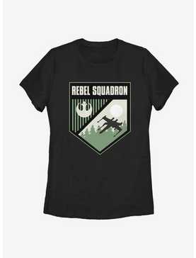 Star Wars Rebel Squad Shield Womens T-Shirt, , hi-res