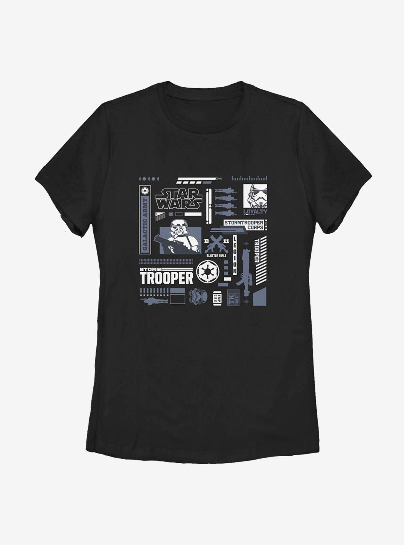 Star Wars Trooper Elements Womens T-Shirt, , hi-res