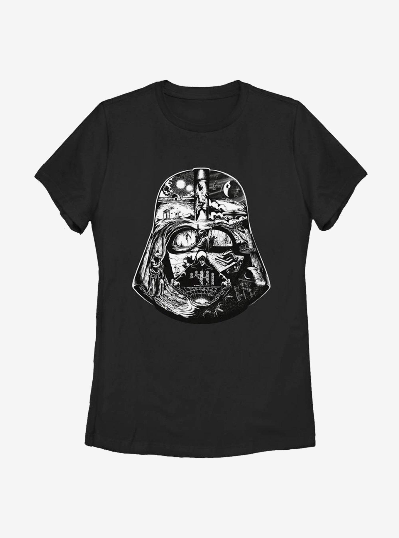 Star Wars Vader Saga Womens T-Shirt, BLACK, hi-res