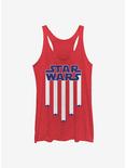 Star Wars Star Banner Womens Tank Top, RED HTR, hi-res