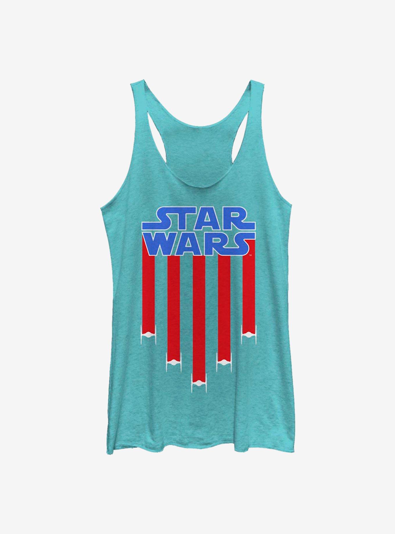 Star Wars Star Banner Womens Tank Top, , hi-res