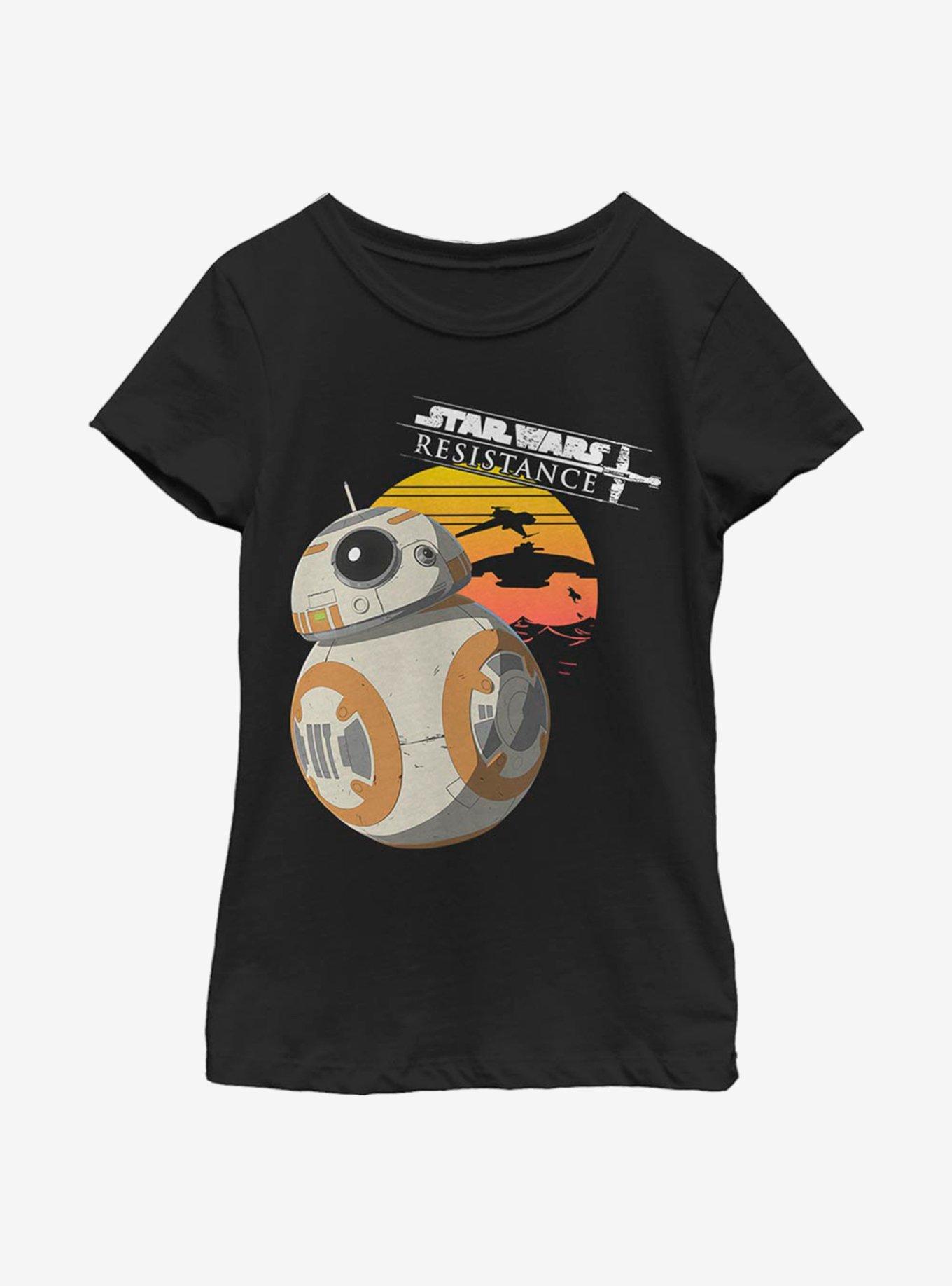 Star Wars Flying Palace Youth Girls T-Shirt, , hi-res