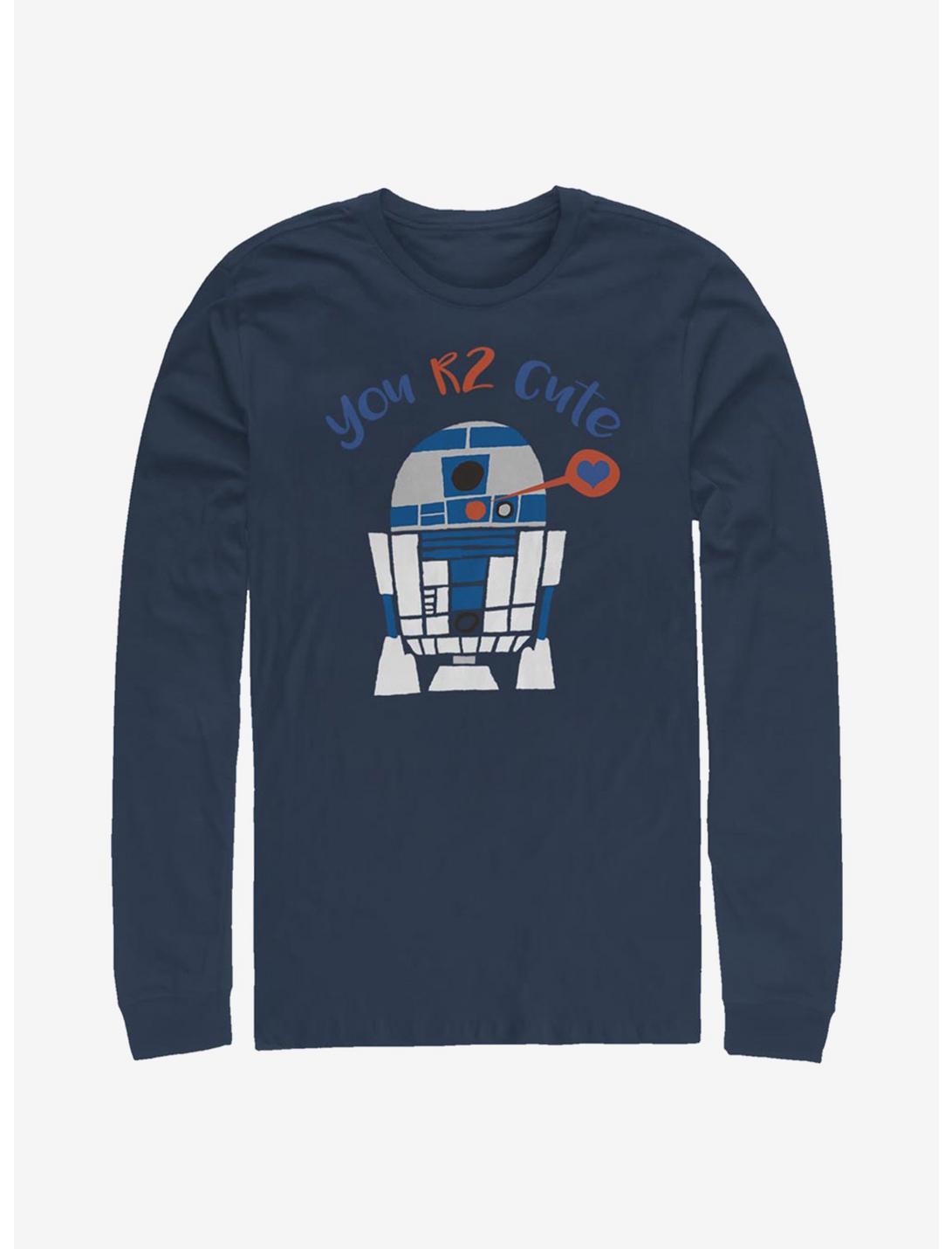 Star Wars Are Too Cute Long-Sleeve T-Shirt, NAVY, hi-res