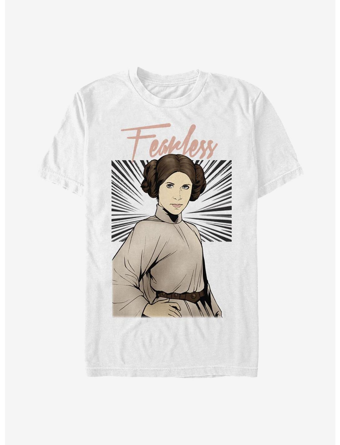 Star Wars Leia Fearless T-Shirt, WHITE, hi-res