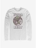 Star Wars Yoda Best Long-Sleeve T-Shirt, WHITE, hi-res