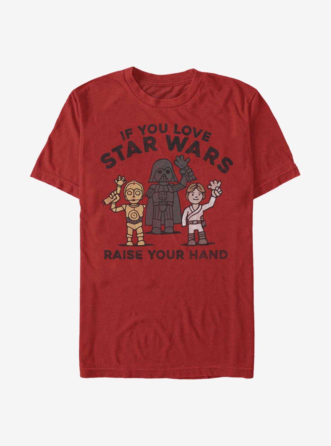 Star Wars Raise Your Hands T-Shirt