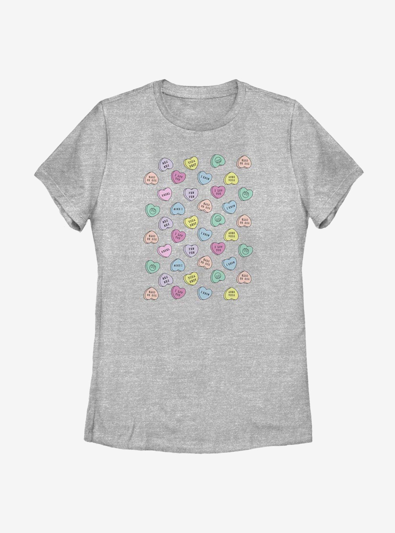 Star Wars Candy Hearts Womens T-Shirt, , hi-res