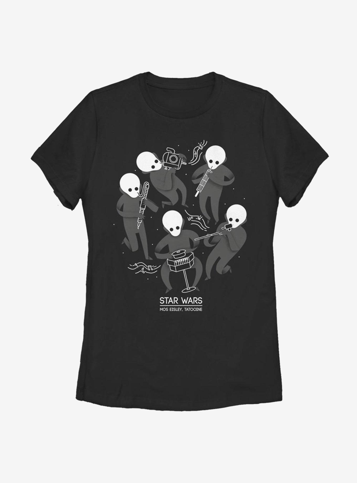 Star Wars Simple Cantina Band Womens T-Shirt, , hi-res