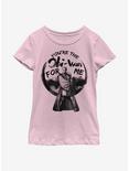 Star Wars Obiwan For Me Youth Girls T-Shirt, LIGHT PINK, hi-res