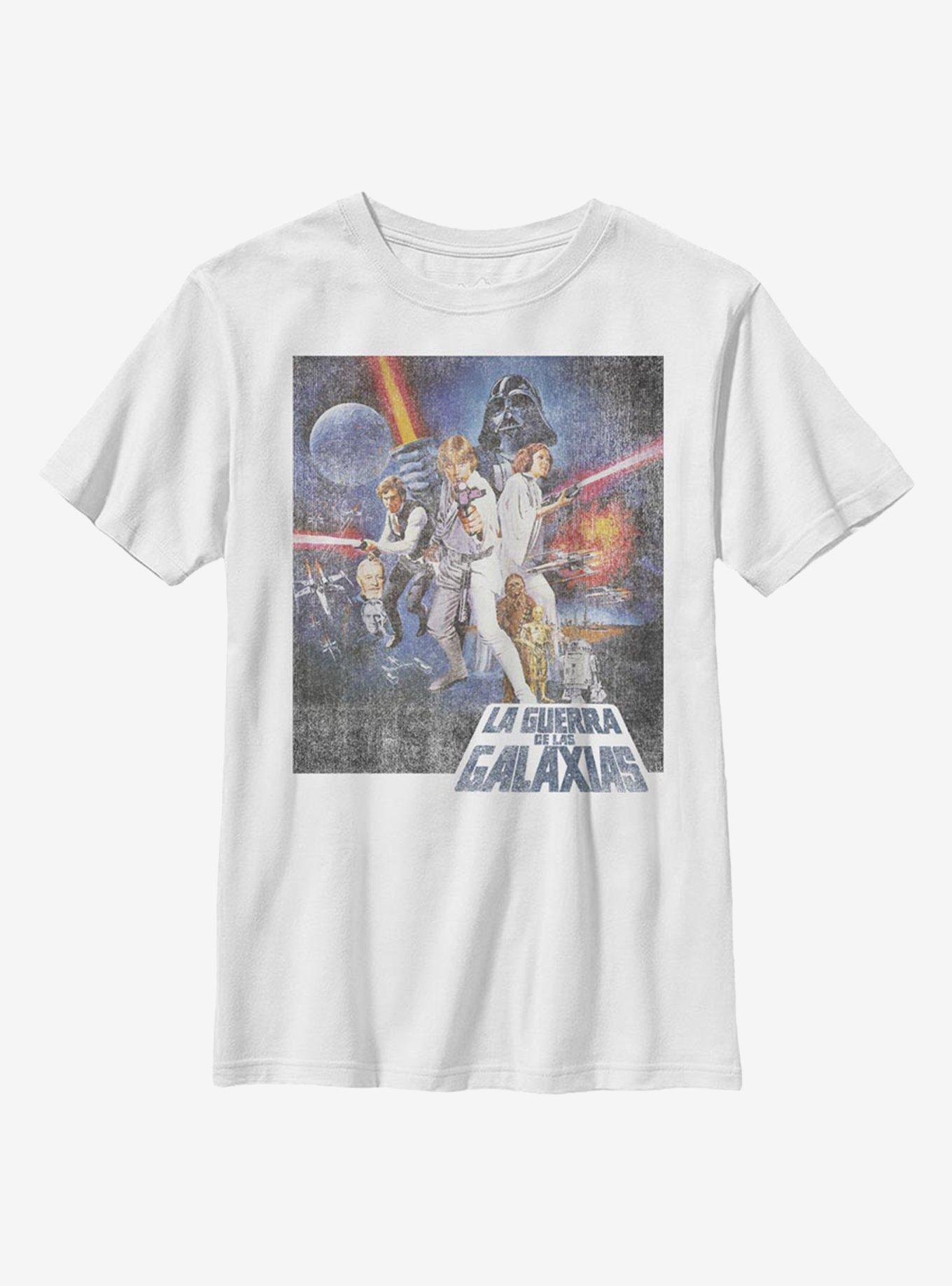 Star Wars La Guerra De Las Galaxias Youth T-Shirt, , hi-res