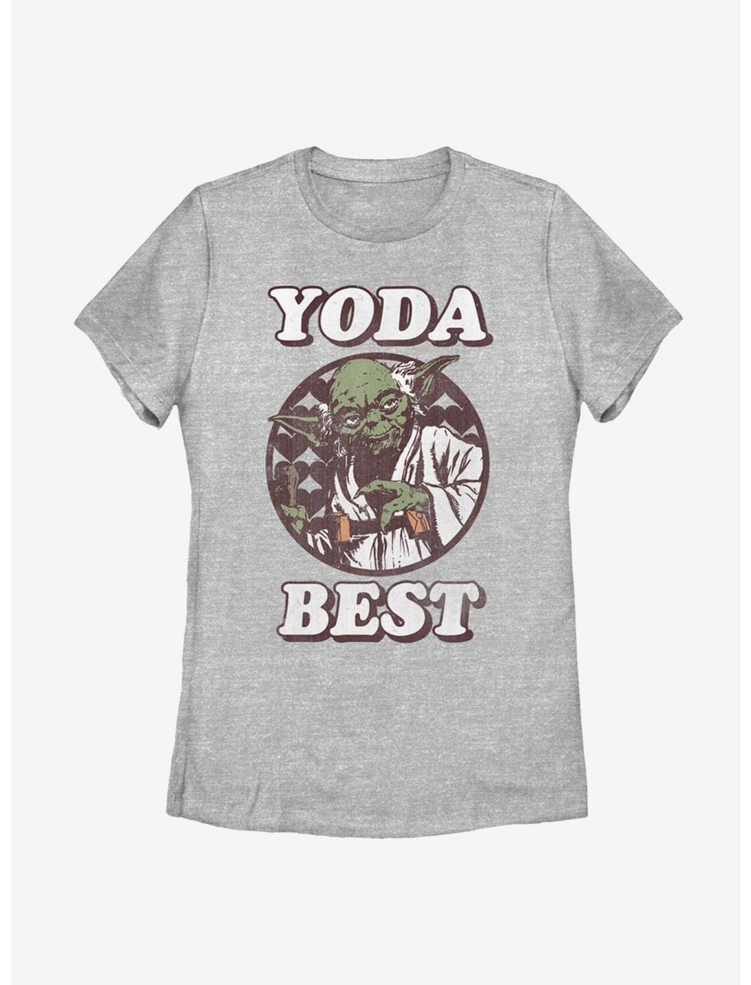 Star Wars Yoda Best Womens T-Shirt, ATH HTR, hi-res