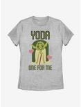 Star Wars Yoda One Womens T-Shirt, ATH HTR, hi-res