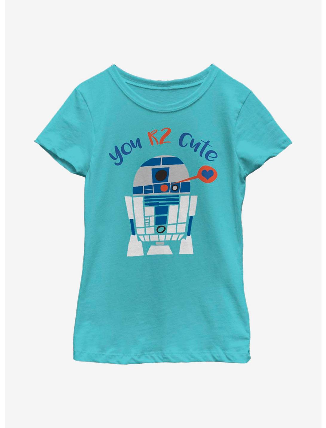 Star Wars Are Too Cute Youth Girls T-Shirt, TAHI BLUE, hi-res