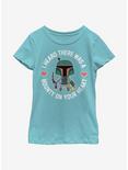 Star Wars Bounty Heart Youth Girls T-Shirt, TAHI BLUE, hi-res