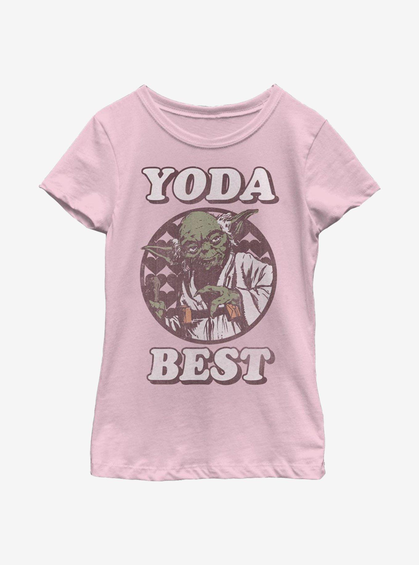 Star Wars Yoda Best Youth Girls T-Shirt, , hi-res