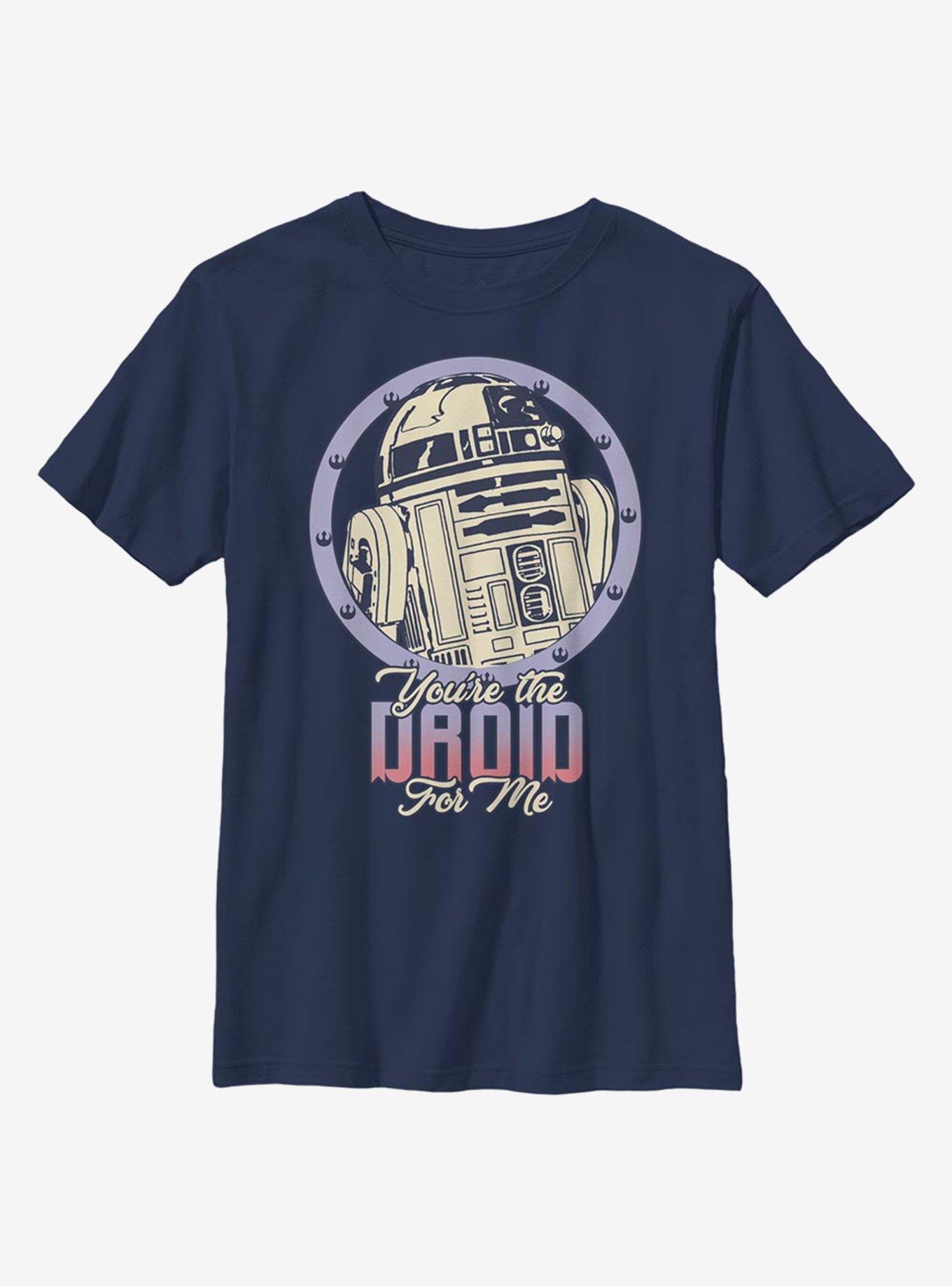 Star Wars Droid For Me Youth T-Shirt, NAVY, hi-res