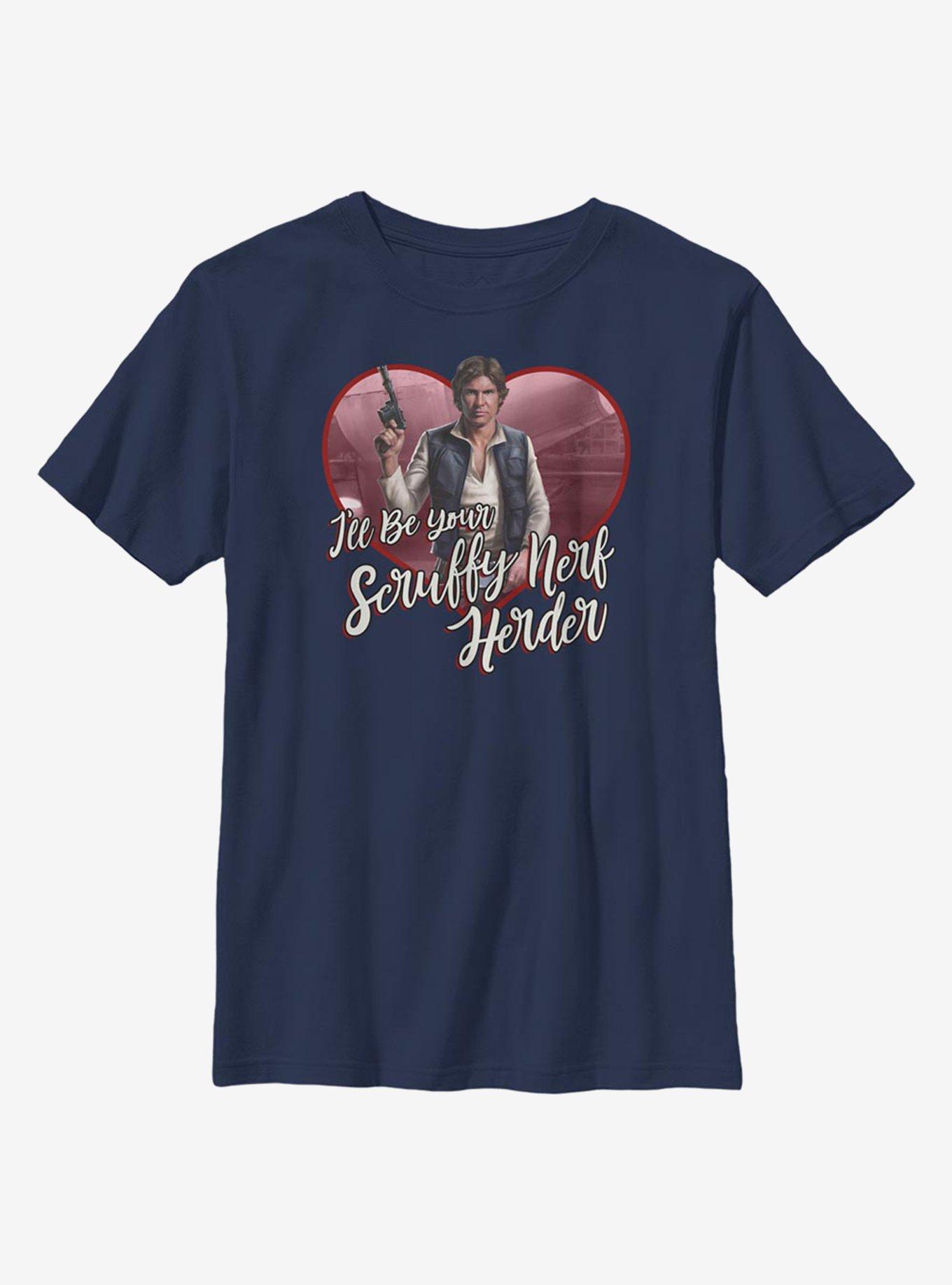 Star Wars Scruffy Nerf Herder Youth T-Shirt, NAVY, hi-res