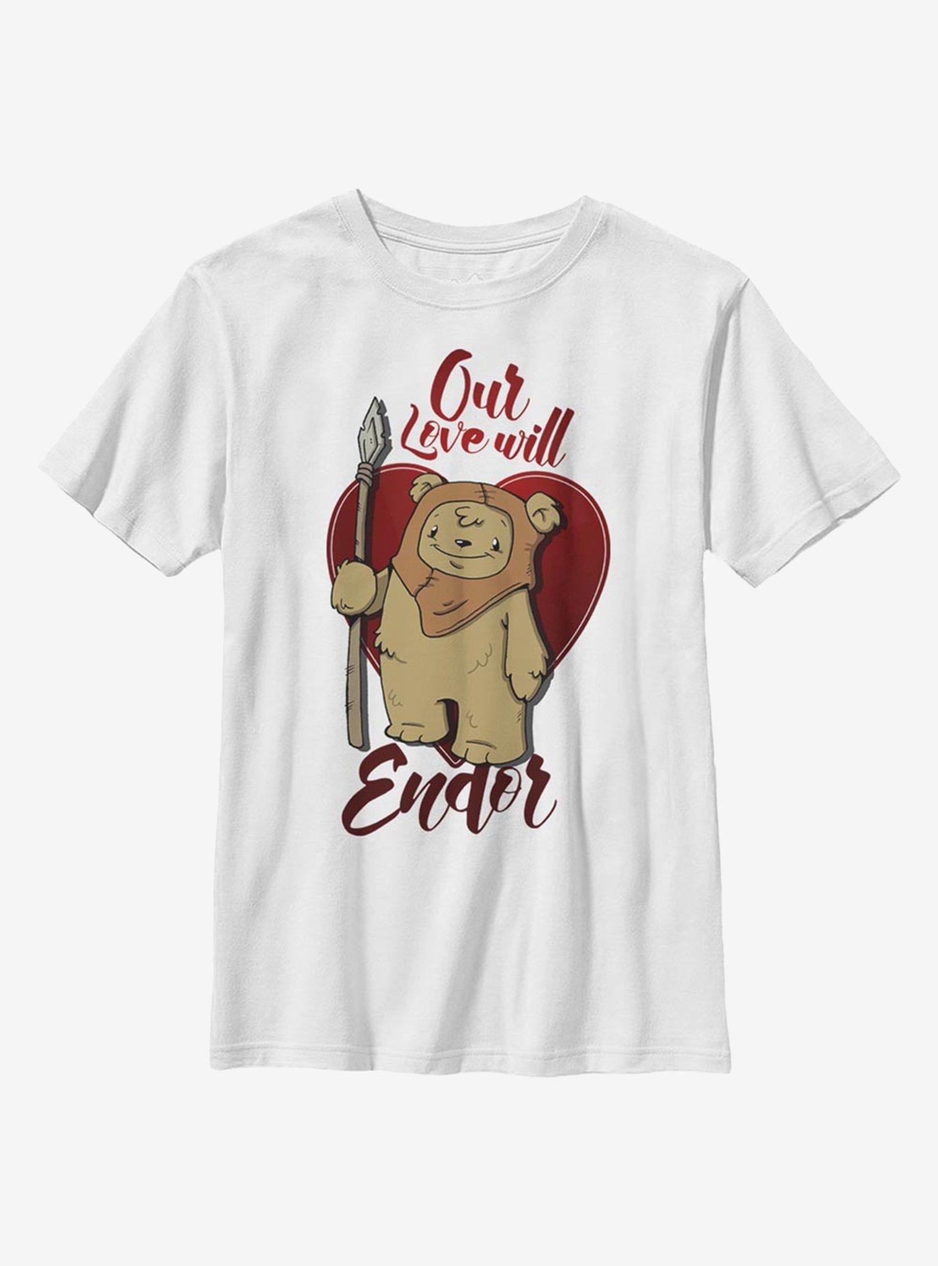 Star Wars Love Will Endor Youth T-Shirt, , hi-res