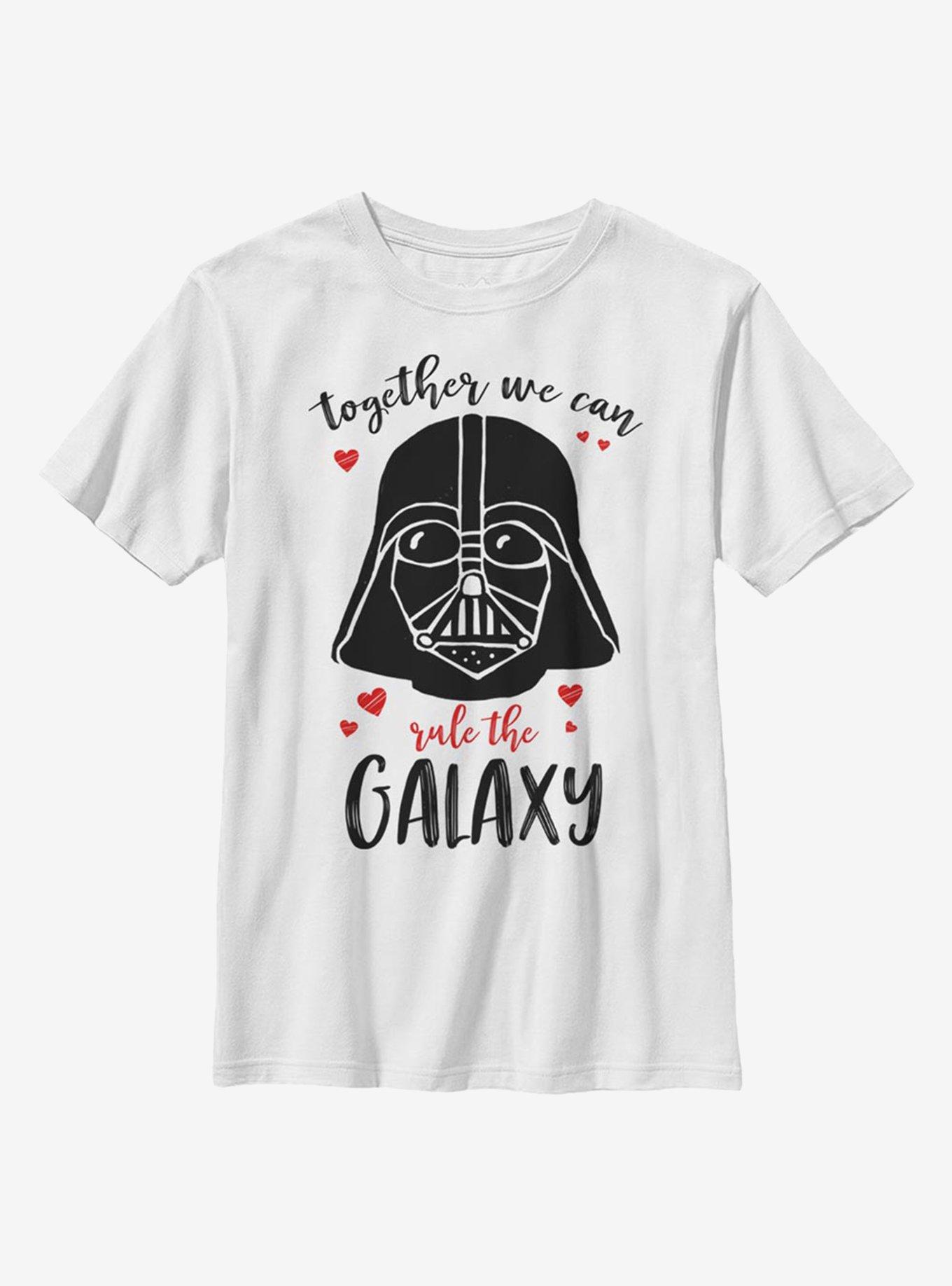 Star Wars Rulers Of The Galaxy Youth T-Shirt, WHITE, hi-res