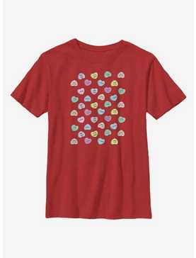Star Wars Candy Hearts Youth T-Shirt, , hi-res