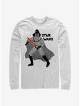 Star Wars Patterns Long-Sleeve T-Shirt, WHITE, hi-res