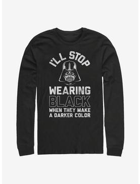 Star Wars Back In Black Long-Sleeve T-Shirt, , hi-res