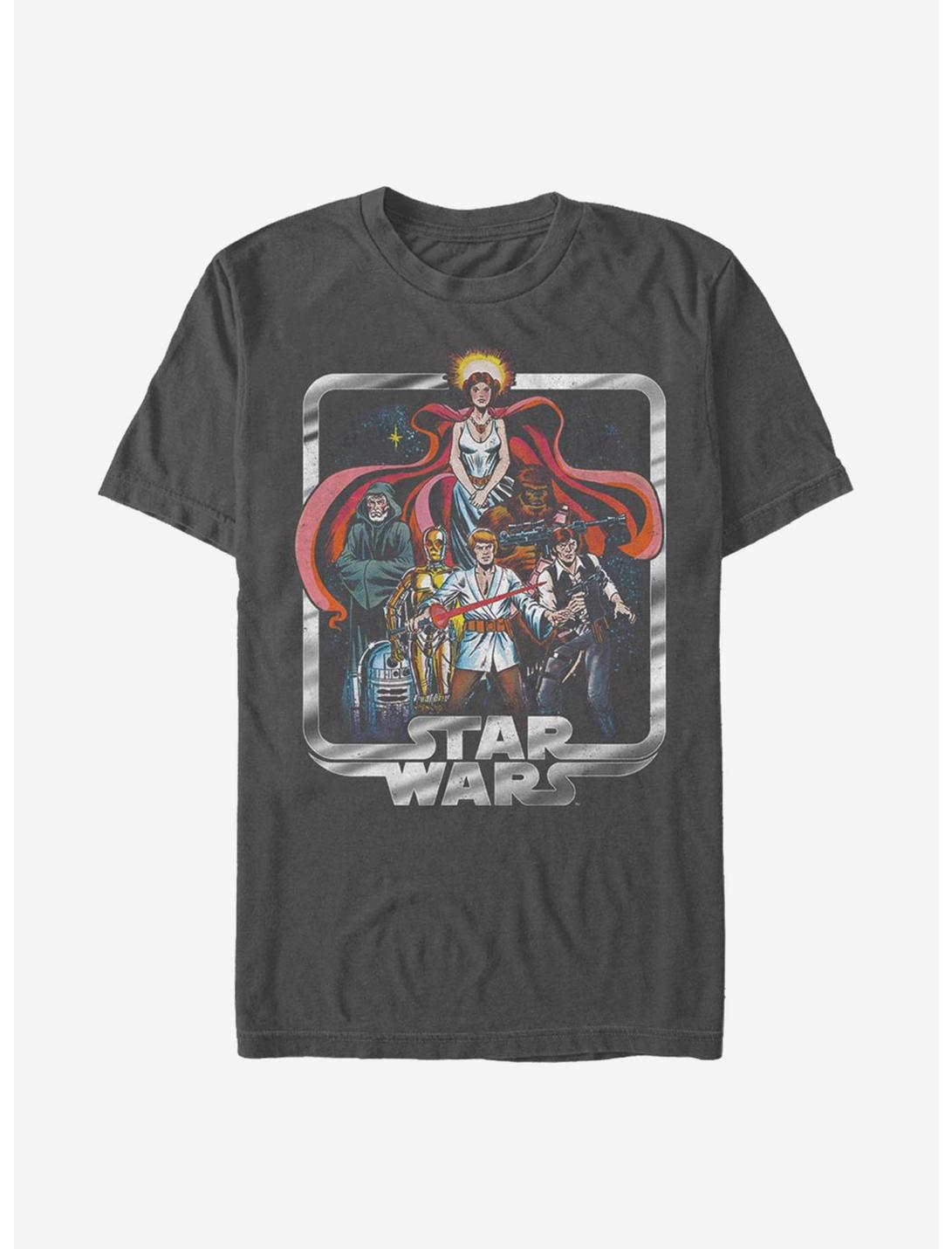 Star Wars Giant Og Comic T-Shirt, CHARCOAL, hi-res